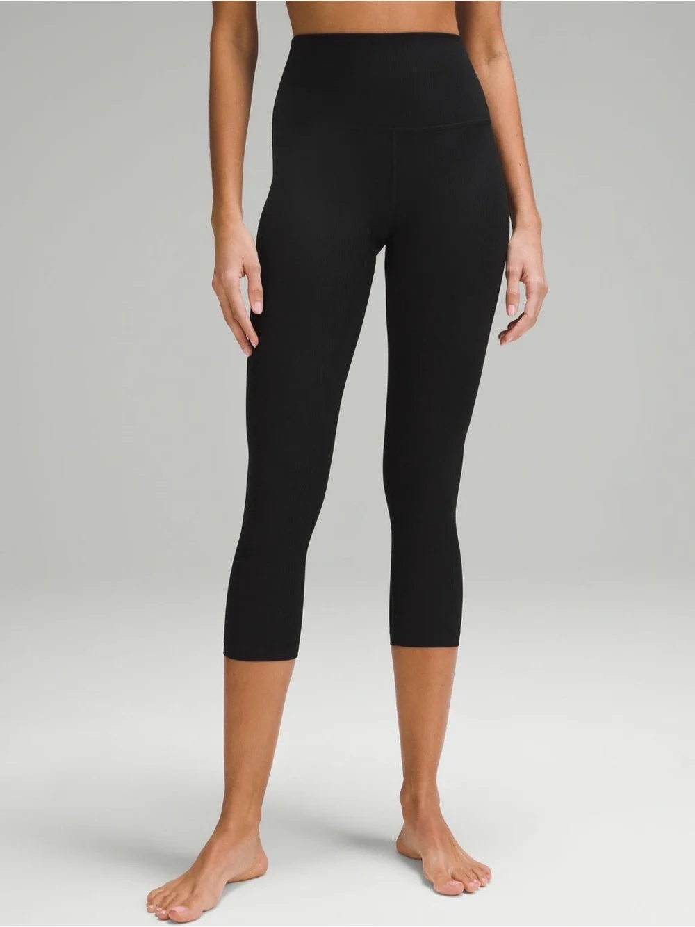 Lululemon Align Matching Set Black Tank + 25” Leggings Size 4